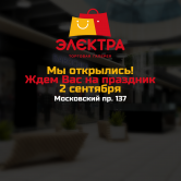 Открытие ТГ  ЭЛЕКТРА